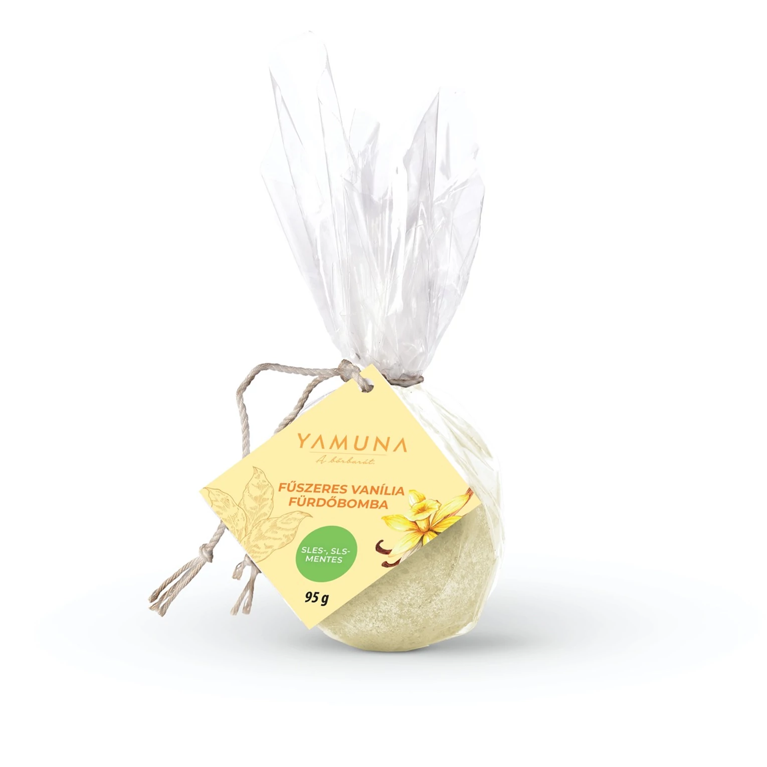 Fűszeres vanília fürdőbomba 95g