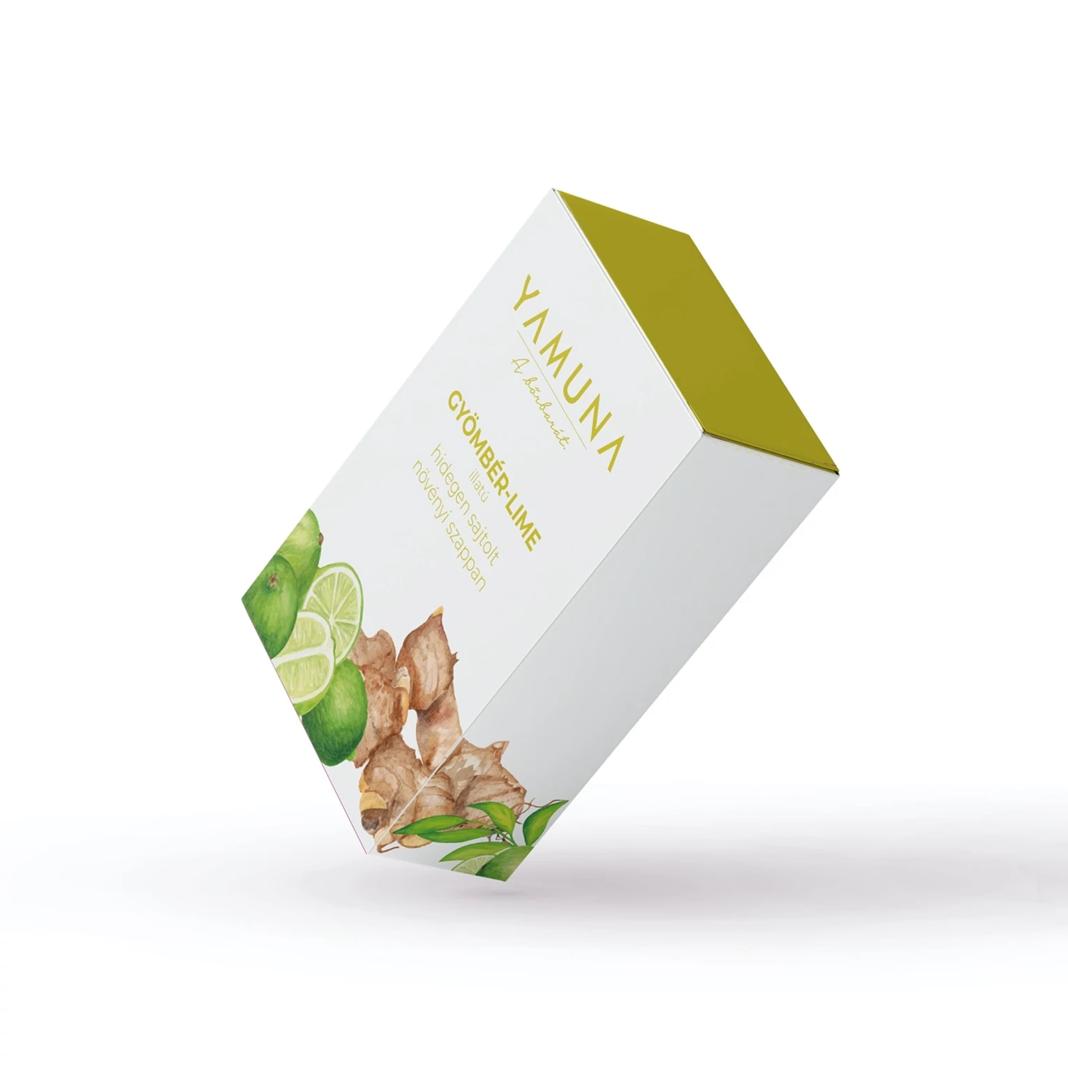 Gyömbér-lime hidegen sajtolt szappan