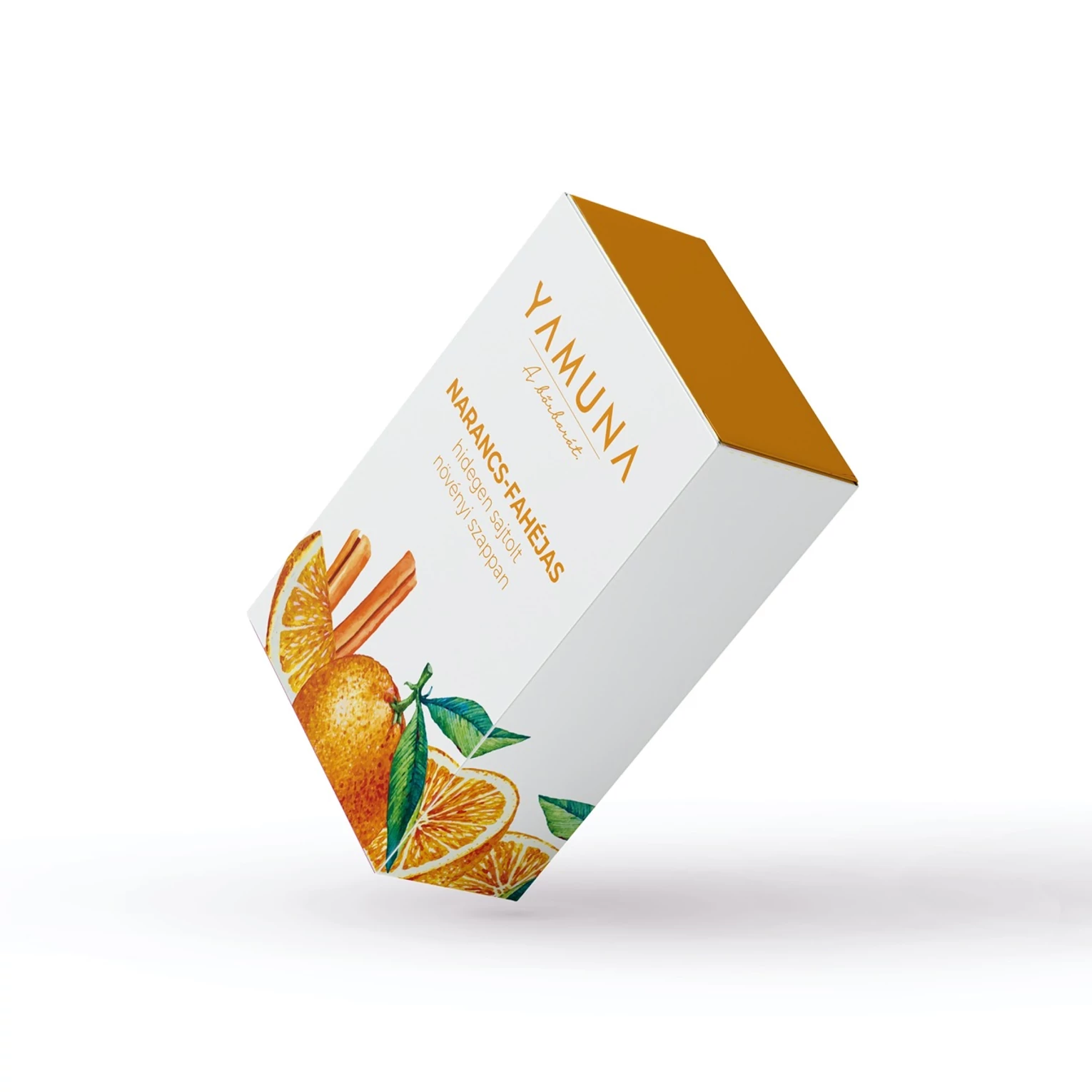 Narancs-fahéjas hidegen sajtolt szappan 110g
