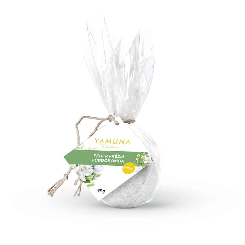 Fehér frézia fürdőbomba 95 g