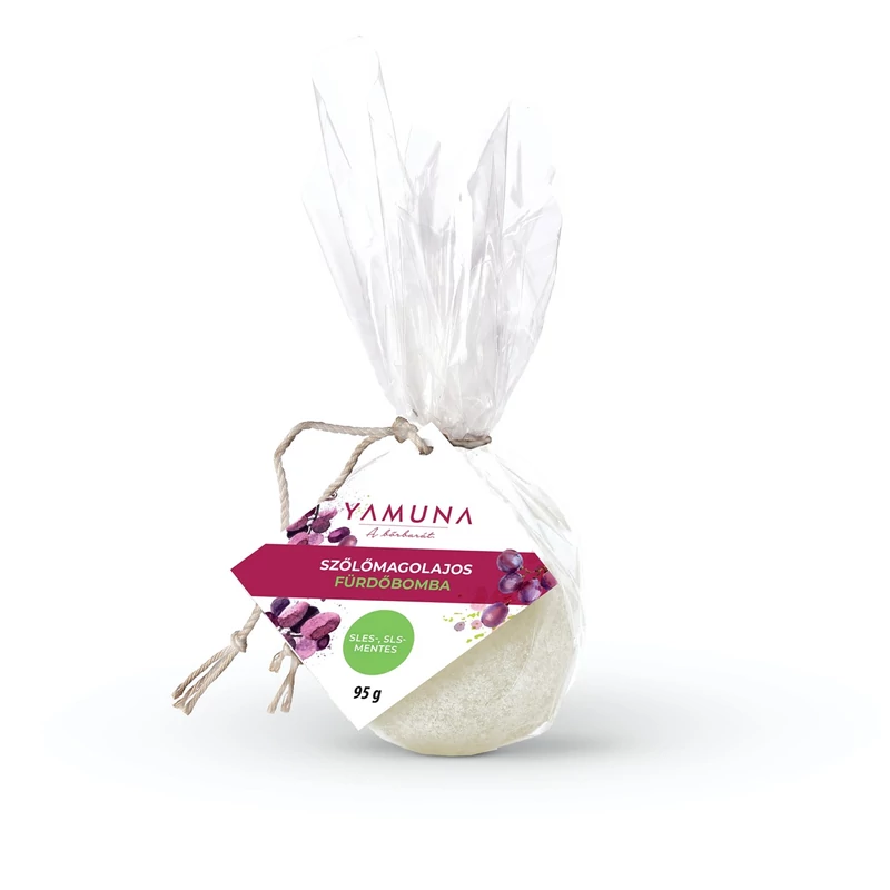 Szőlőmagolajos fürdőbomba 95g