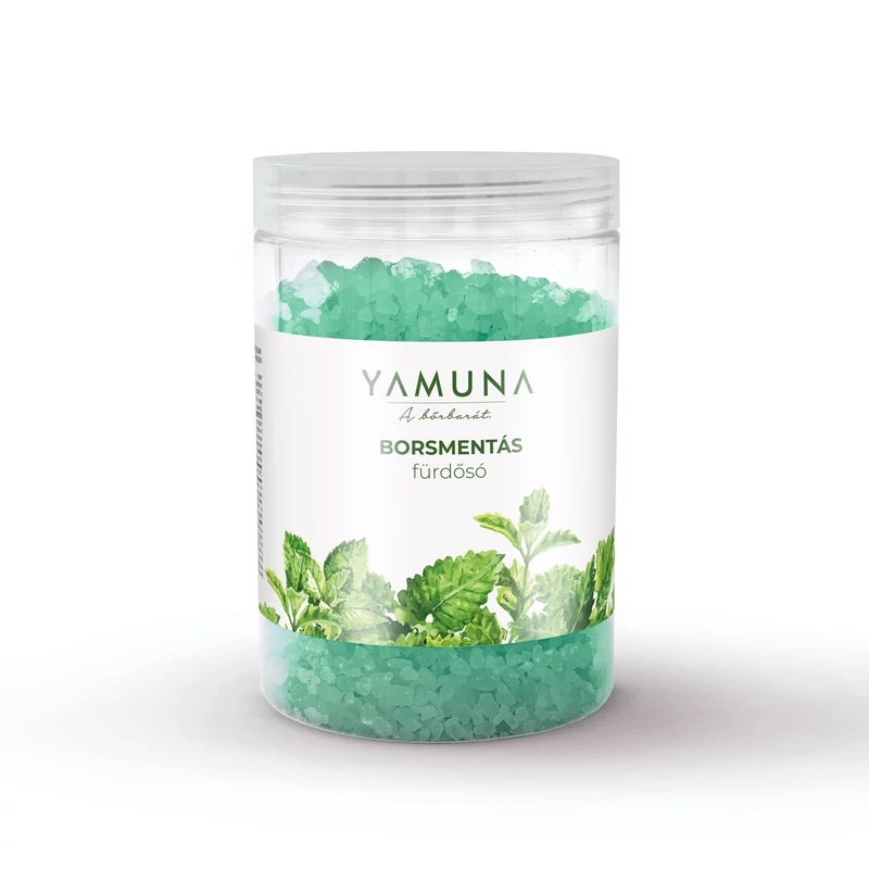 Tégelyes fürdősó borsmenta olajjal 1000 ml 