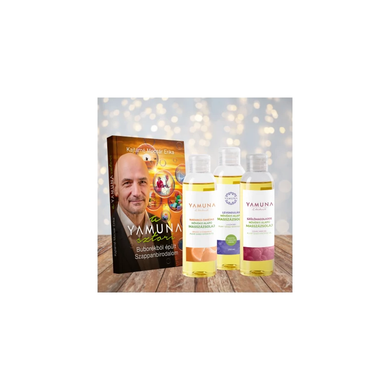 Masszázsolaj válogatás könyvvel Masszázsolaj válogatás könyvvel